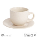 8oz xícara e Saucer Seesame Glaze Design